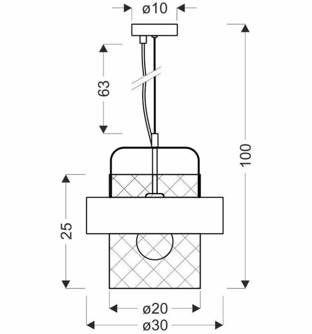 Oświetlenie Przedpokoju|Oświetlenie Jadalni>Candellux Lighting Lampa wisząca czarna/srebrna metalowy koszyk 40W E27 Fiba