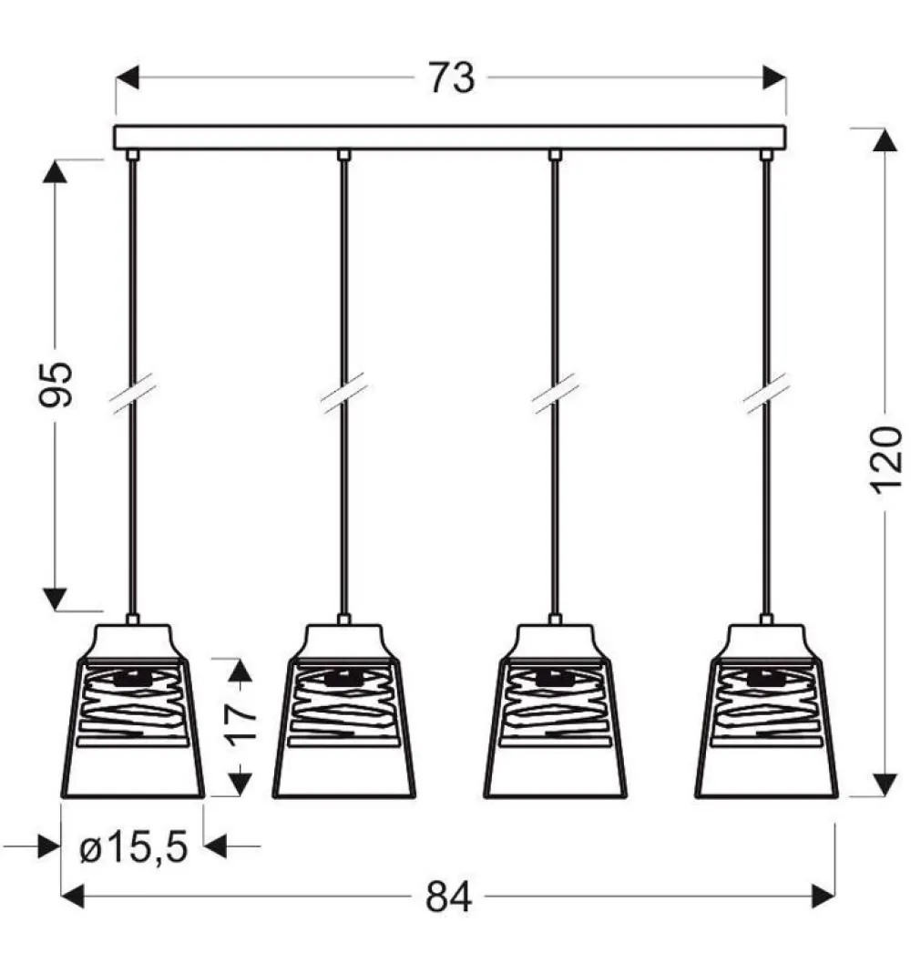 Oświetlenie Jadalni|Oświetlenie Sypialni>Candellux Lighting Lampa wisząca czarno-złota szklany klosz 3x60W E27 Fresno