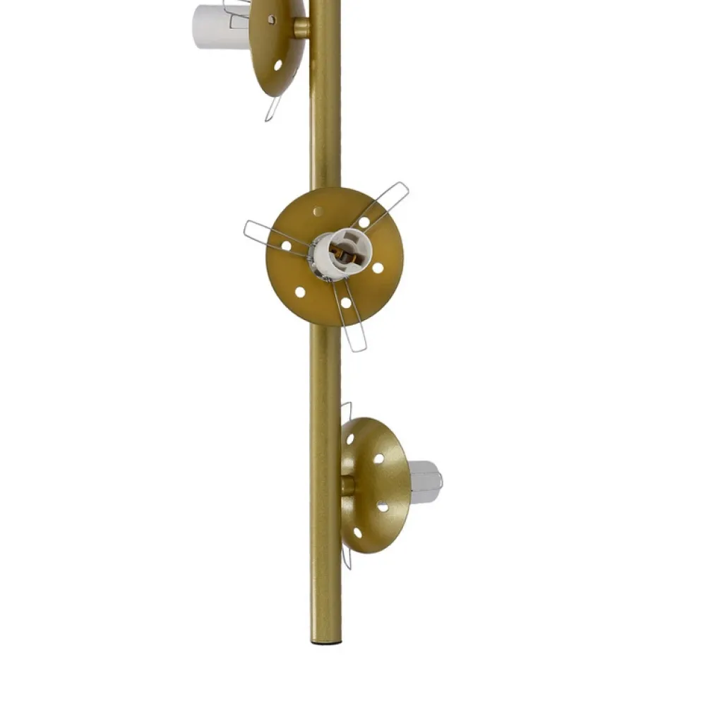 Oświetlenie Jadalni|Oświetlenie Kuchni>Candellux Lighting Lampa wisząca czarny mat złota 3 Duo