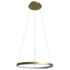 Oświetlenie Sypialni|Oświetlenie Salonu>Candellux Lighting Lampa wisząca LED 25W 40cm złota Lune
