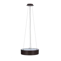 Oświetlenie Pokoju Dziecięcego|Oświetlenie Przedpokoju></noscript>Candellux Lighting Lampa wisząca LED zimny 16W 6500K plafon wenge Zigo