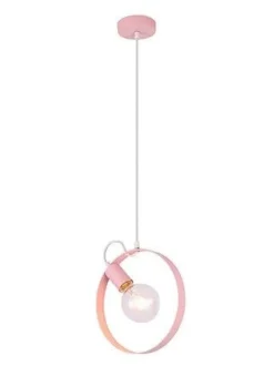 Oświetlenie Jadalni|Oświetlenie Sypialni>Ledea Lampa wisząca różowa metalowa Nexo