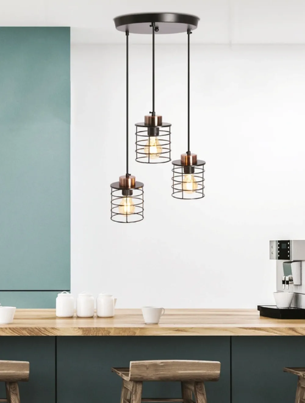 Oświetlenie Przedpokoju|Oświetlenie Jadalni>Candellux Lighting Lampa wisząca sufitowa czarna talerz 3xE27 Glob