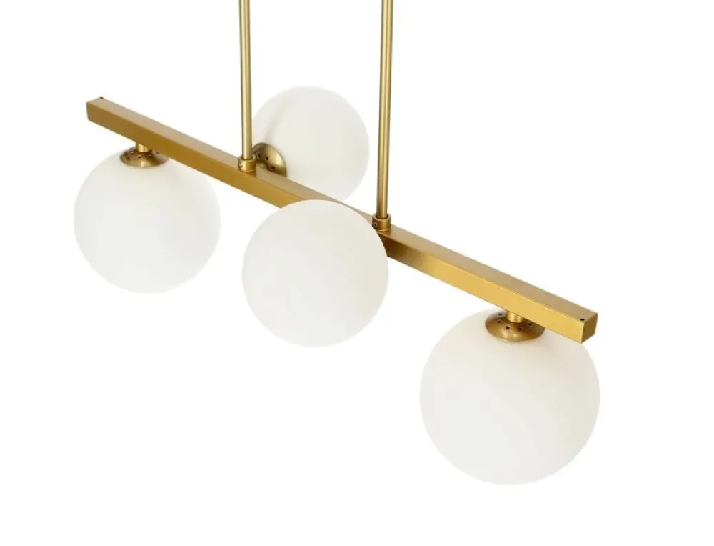 Oświetlenie Jadalni|Oświetlenie Kuchni>Candellux Lighting Lampa wisząca sufitowa mosiądz 4xG9 Kama