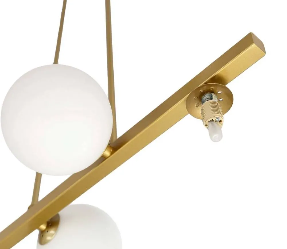Oświetlenie Jadalni|Oświetlenie Kuchni>Candellux Lighting Lampa wisząca sufitowa mosiądz 4xG9 Kama