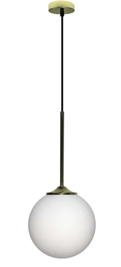 Oświetlenie Jadalni|Oświetlenie Kuchni>Ledea Lampa wisząca złota kula 18cm Glasgow