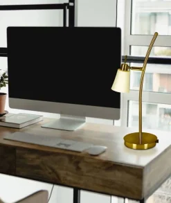 Oświetlenie Sypialni|Lampki Nocne>Candellux Lighting Lampka nocna Kroton złota