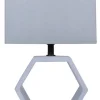Oświetlenie Sypialni|Oświetlenie Salonu>Candellux Lighting Lampka stołowa ceramiczna grafitowa Vidal 41-68552