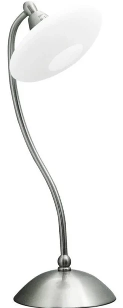 Oświetlenie Sypialni|Oświetlenie Salonu>Candellux Lighting Lampka stołowa Elisa satyna nikiel