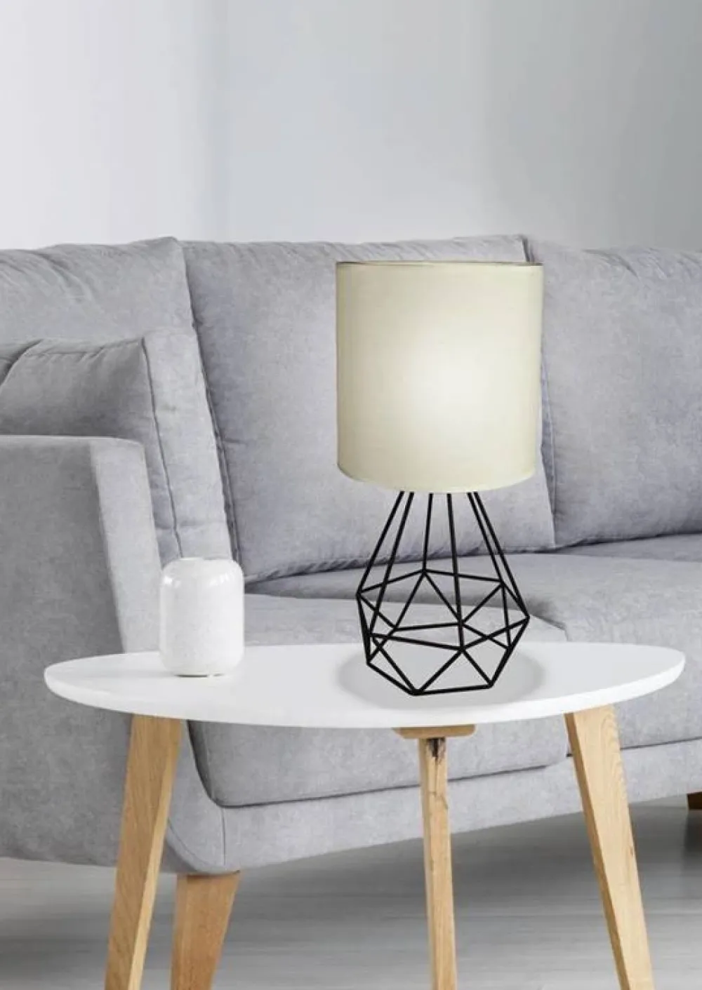 Oświetlenie Jadalni|Oświetlenie Sypialni>Candellux Lighting Lampka stołowa GRAF nocna 1X60W E27