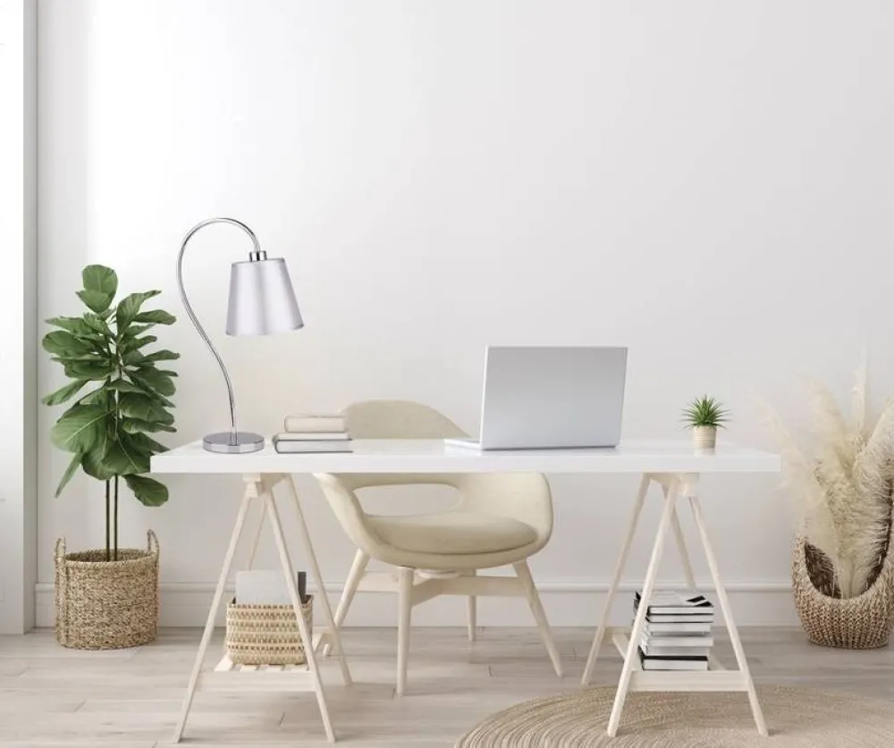 Oświetlenie Pokoju Dziecięcego|Oświetlenie Jadalni>Candellux Lighting Lampka stołowa Luk gabinetowa chrom