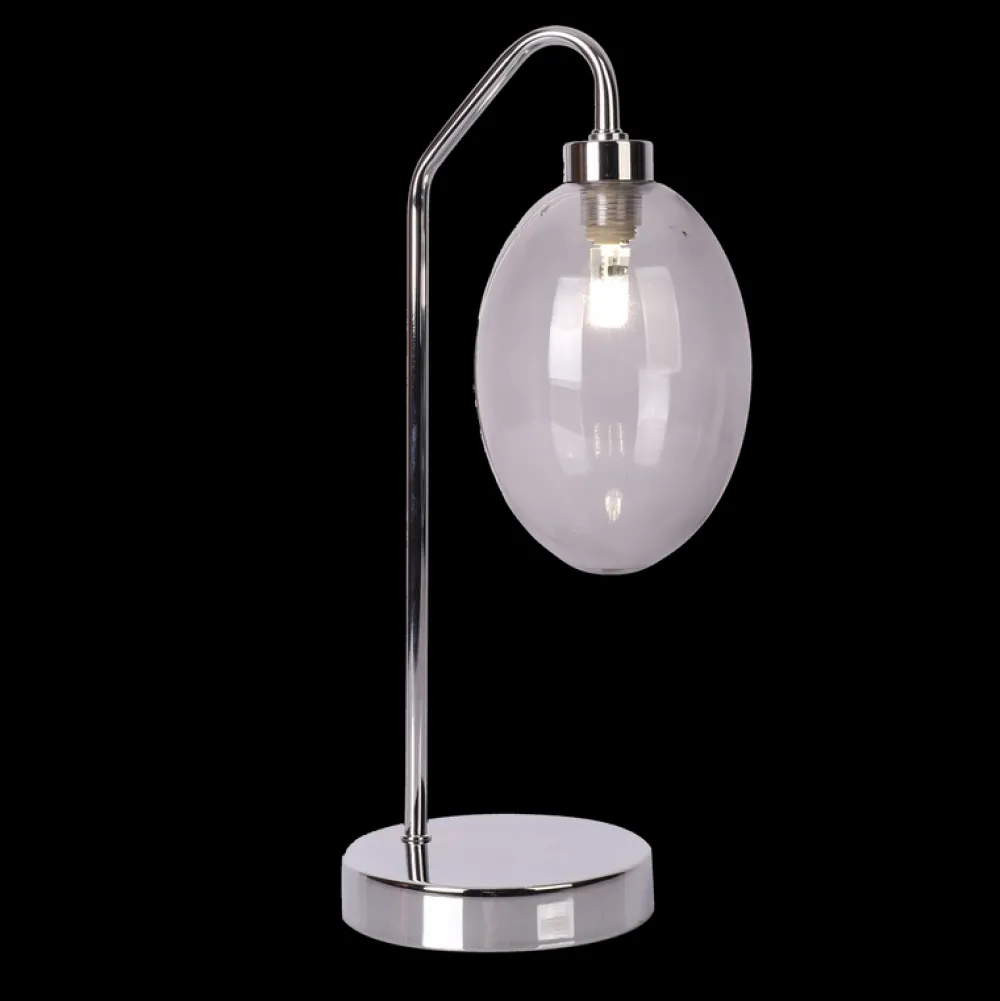 Oświetlenie Pokoju Dziecięcego|Oświetlenie Jadalni>Ledea Lampka stołowa metalizowana szklany balon Lukka