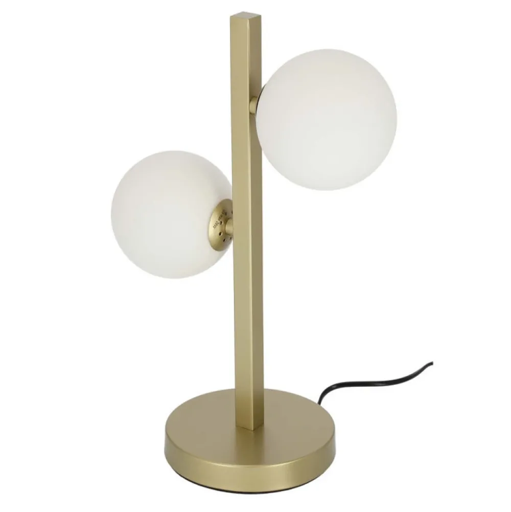 Oświetlenie Jadalni|Oświetlenie Sypialni>Candellux Lighting Lampka stołowa nocna podwójna Kama