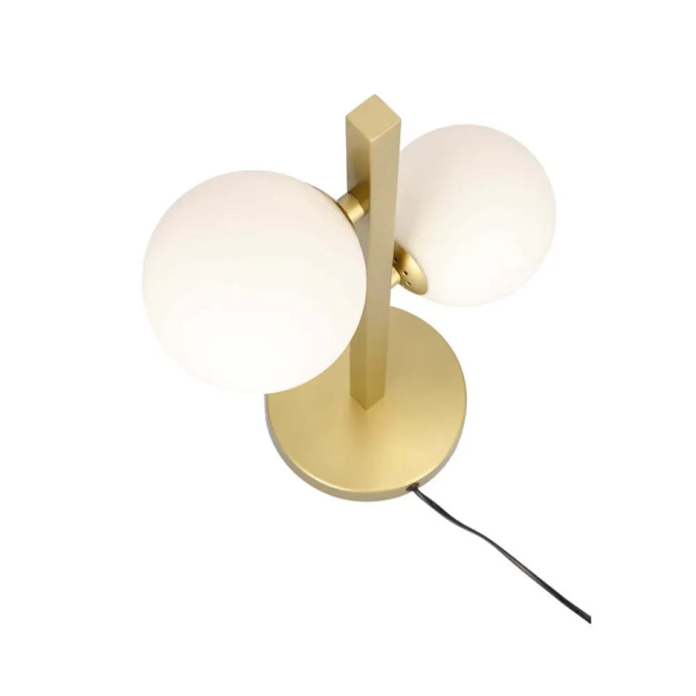 Oświetlenie Jadalni|Oświetlenie Sypialni>Candellux Lighting Lampka stołowa nocna podwójna Kama