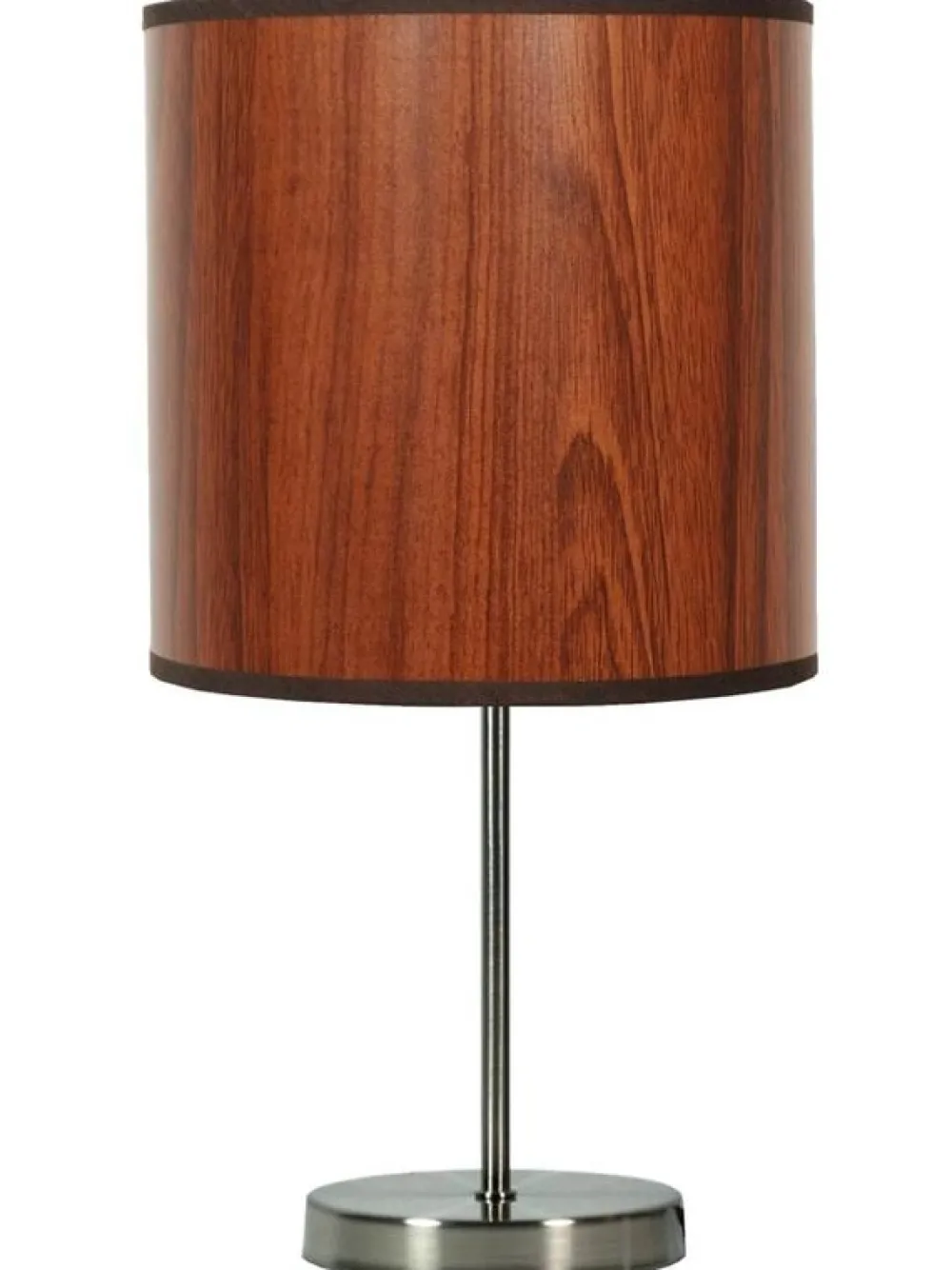 Oświetlenie Pokoju Dziecięcego|Oświetlenie Sypialni>Candellux Lighting Lampka stołowa satyna/dąb 41cm Timber