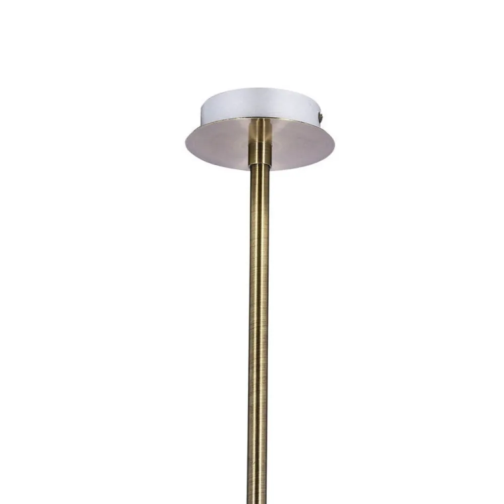 Oświetlenie Przedpokoju|Oświetlenie Jadalni>Candellux Lighting LENTINI LAMPA WISZĄCA PATYNOWY 5X40W G9 KLOSZ BURSZTYNOWY