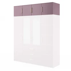 Pozostałe|Akcesoria Do Szaf>Stolar Śliwkowa nadstawka do szafy 196 cm BILL śliwa