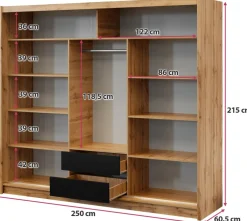 Zestawy Mebli Do Przedpokoju|Szafy Trzydrzwiowe><noscript><img width=