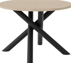 Krzesła|Stoły>Lempert Loftowy okrągły stół do jadalni 110 cm OPALIO dąb landberg