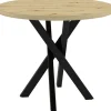 Krzesła|Stoły>Meblomal Loftowy stół okrągły 100 cm TIBO nierozkładany