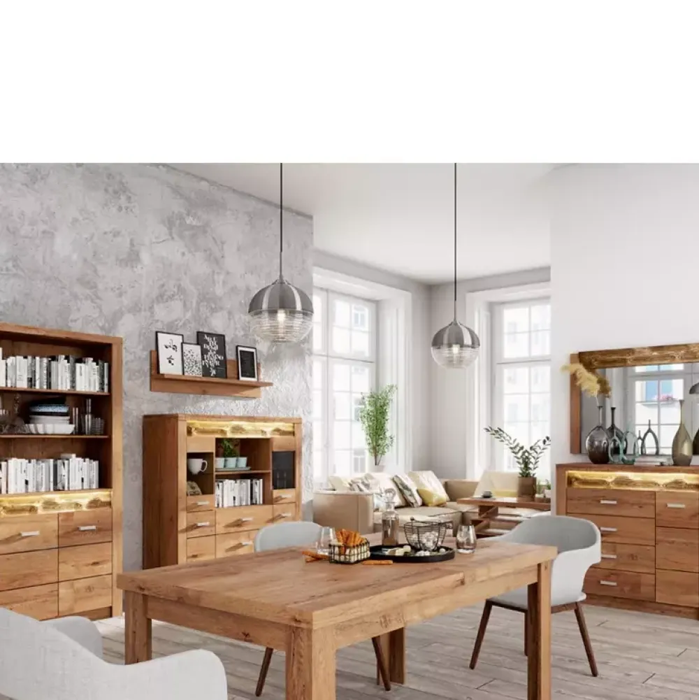 Lustra|Zestawy Mebli Do Sypialni>JARSTOL Lustro wiszące salon sypialnia INELI