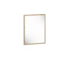 Lustra>ML Meble Lustro z ramką do przedpokoju 50x65 cm NEVIO dąb artisan