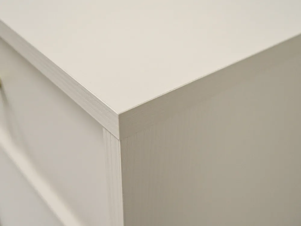 Zestawy Mebli Do Salonu|Komody>Lempert Mała komoda z szufladami i drzwiami 84 cm TOKEN beż piaskowy