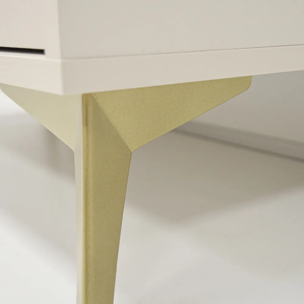 Zestawy Mebli Do Salonu|Szafki Rtv>Lempert Mała nowoczesna szafka RTV pod telewizor 120 cm TOKEN beż piaskowy