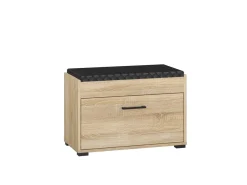 Szafki Na Buty>ML Meble Mała szafka na buty z tapicerowanym siedziskiem 70 cm CARO