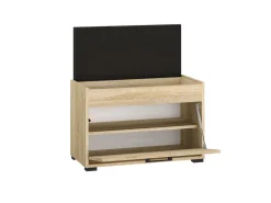 Szafki Na Buty>ML Meble Mała szafka na buty z tapicerowanym siedziskiem 70 cm CARO