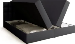 Łóżka Małżeńskie|Łóżka Ze Stelażem>BROMARKT Małżeńskie łóżko kontynentalne 180x200 cm z pojemnikiem DETROIT