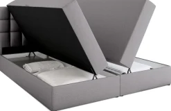 Łóżka Ze Stelażem|Łóżka Z Zagłówkiem>BROMARKT Małżeńskie łóżko kontynentalne 180x200 cm z pojemnikiem DAKOTA