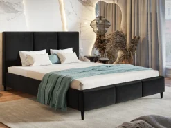 Łóżka Na Nóżkach|Łóżka Z Zagłówkiem>Riban Małżeńskie łóżko tapicerowane 180x200 cm LIMBO