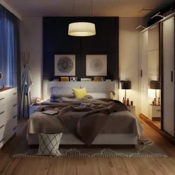 Łóżka Małżeńskie|Łóżka Z Zagłówkiem></noscript>lenart. Małżeńskie łóżko ze stelażem 180x200 cm DENTRO