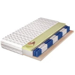 Materace Kieszeniowe|Materace>WOJTEX Materac kieszeniowy visco + pianka wysokoelastyczna 160x200 ANTIGUA