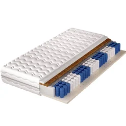 Materace Kokosowe|Materace Kieszeniowe>WOJTEX Materac kieszeniowy z kokosem i lateksem 90x200 ATLANTYDA