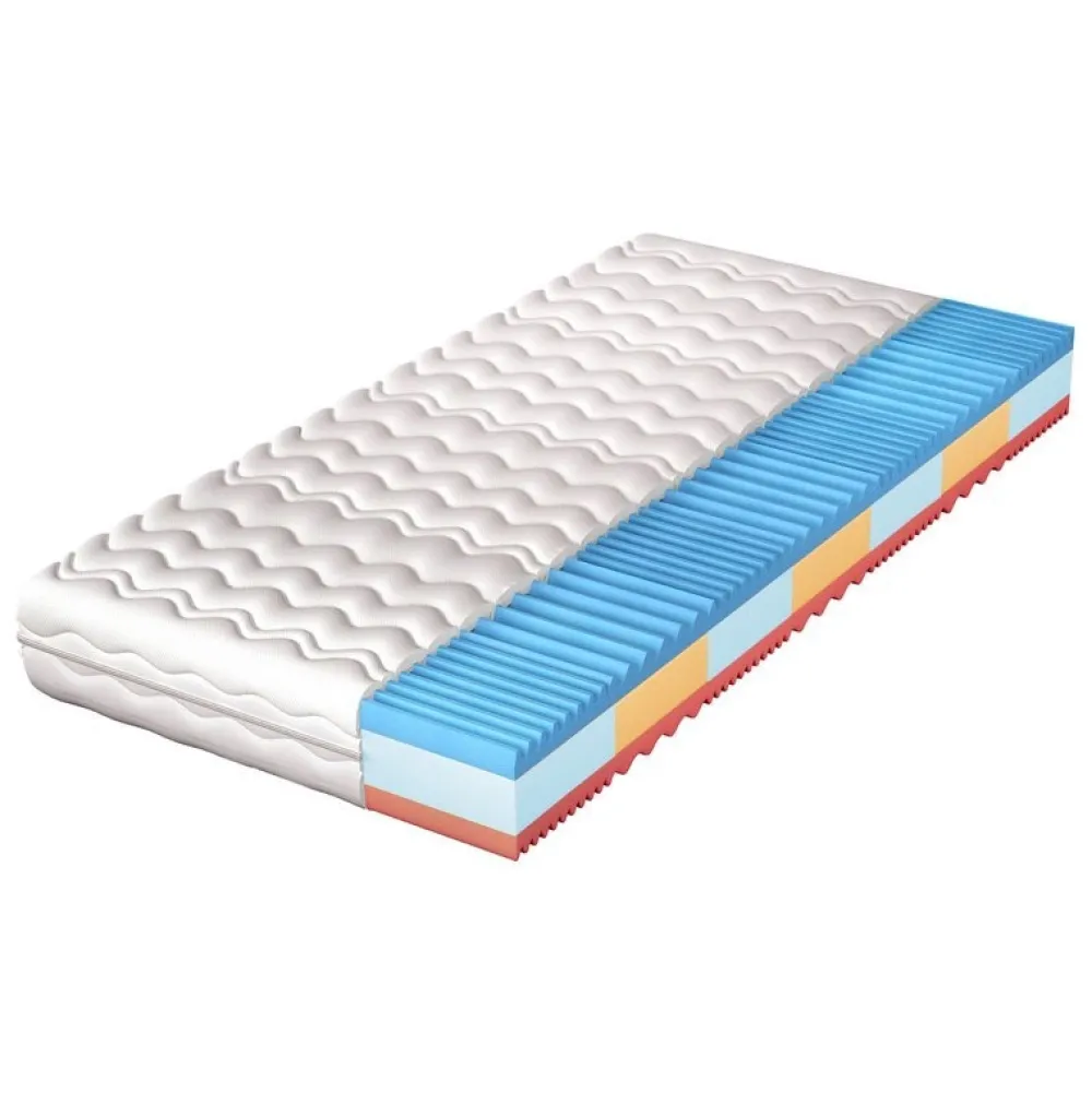 Materace Piankowe|Materace>WOJTEX Materac piankowy 140x200 7 stref profilowany ELMO