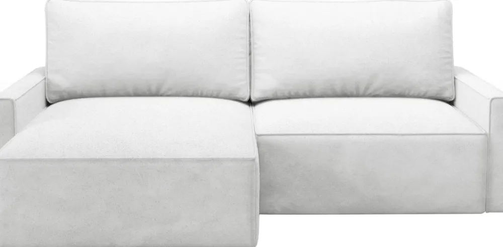 Meble Dla Dzieci|Meble Młodzieżowe>BROMARKT Mały narożnik biały z funkcją spania i pojemnikiem NORBERT