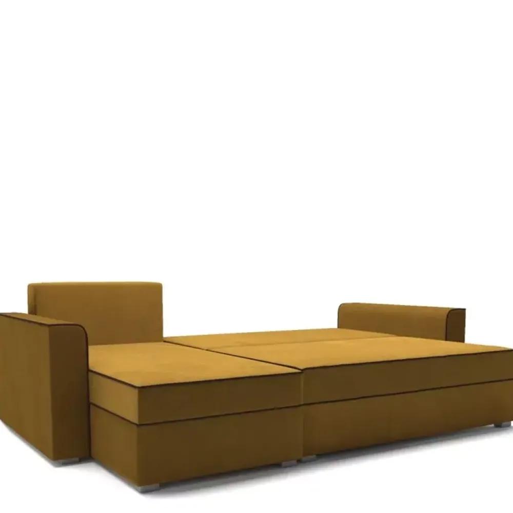 Narożniki>NEXT COLLECTION Mały narożnik do salonu z funkcją spania MONS