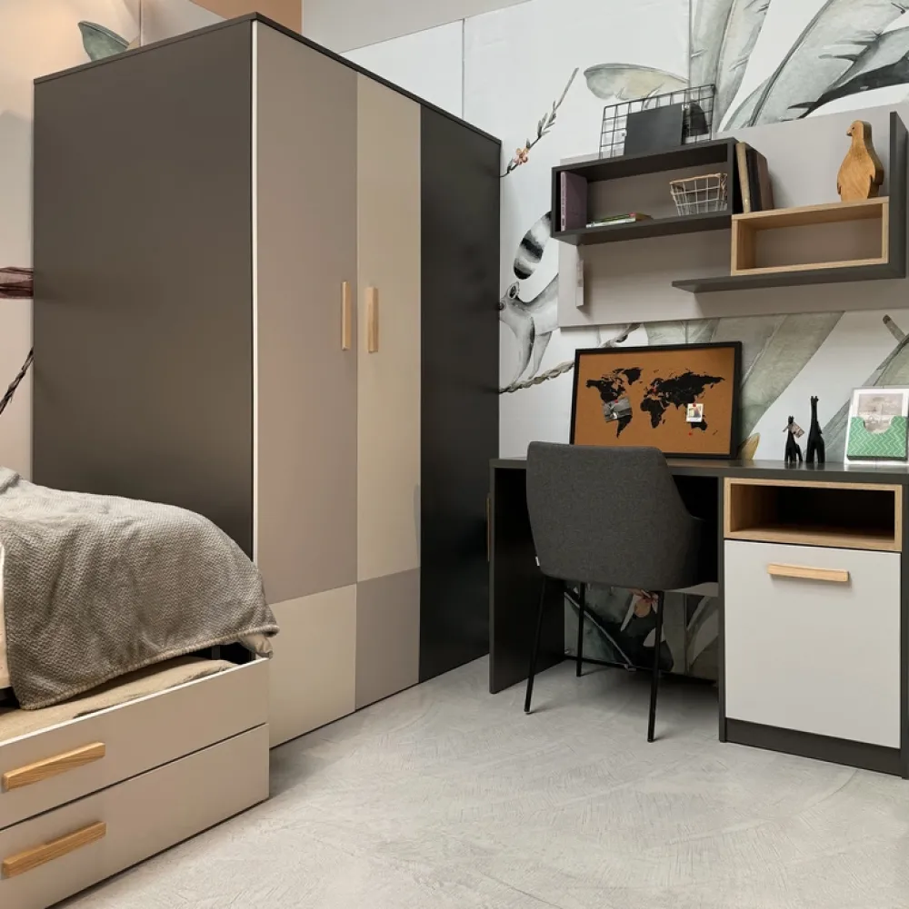 Zestawy Mebli Młodzieżowych>lenart. Mały regał do pokoju młodzieżowego POK