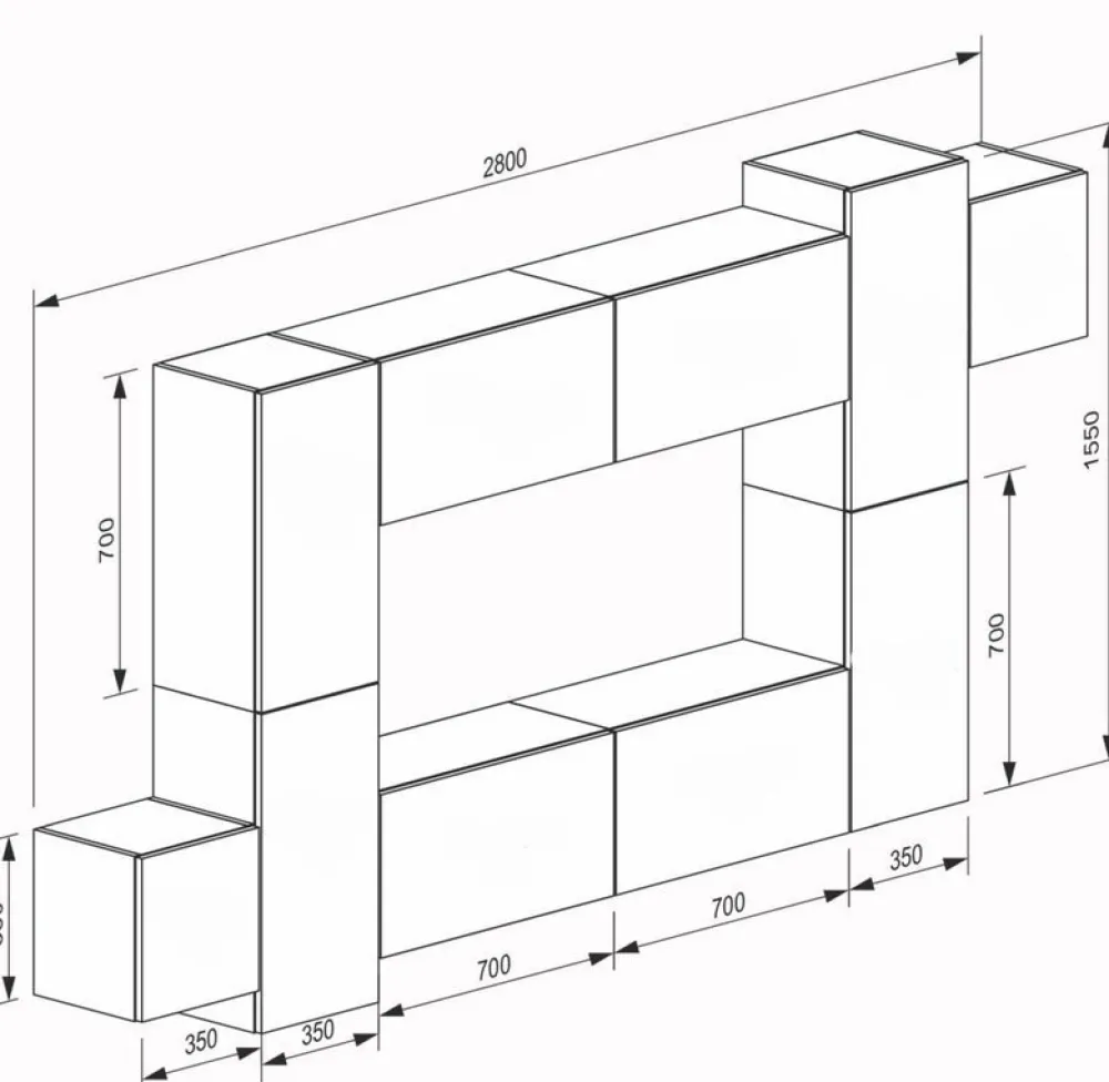 Zestawy Mebli Do Salonu|Meblościanki>BROMARKT Meble połysk PREMIUM biały
