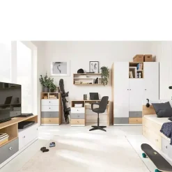 Zestawy Mebli Młodzieżowych>MEBLAR Meble do pokoju młodzieżowego PATHE