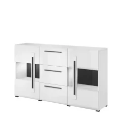 Zestawy Mebli Do Salonu>Helvetia Meble do salonu połysk TELOS biały