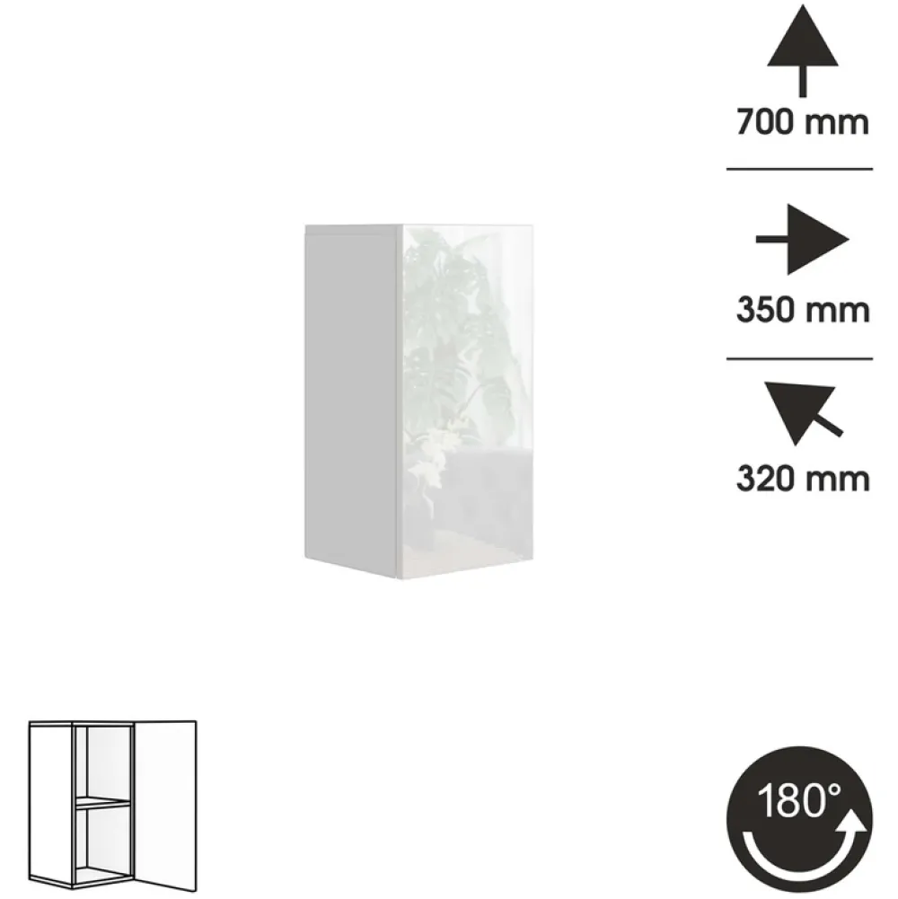 Zestawy Mebli Do Salonu|Meblościanki>BROMARKT Meble do salonu połysk PREMIUM biały