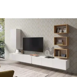 Zestawy Mebli Młodzieżowych|Meblościanki>GiB Meble Meble do salonu biały połysk MODERN 36