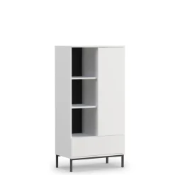 Zestawy Mebli Do Salonu></noscript>GiB Meble Meble do salonu nowoczesne QUARTE Białe