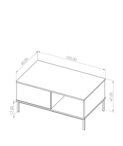 Zestawy Mebli Do Salonu></noscript>GiB Meble Meble do salonu nowoczesne QUARTE Czarne czarny