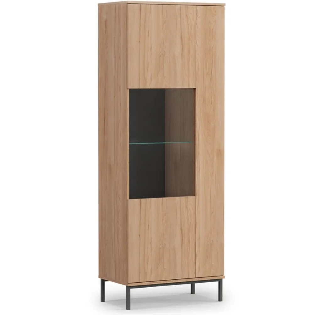 Zestawy Mebli Do Salonu>GiB Meble Meble do salonu nowoczesne QUARTE Dąb Hikora