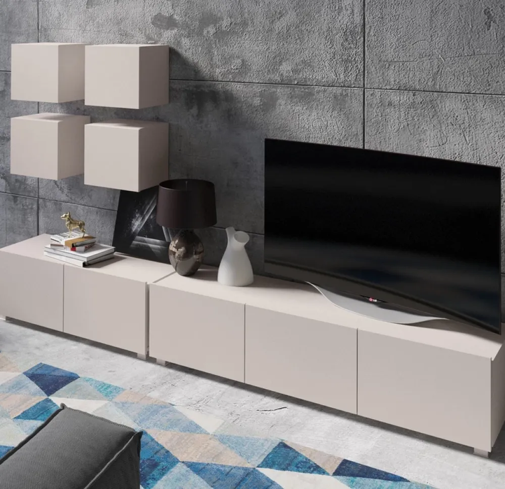 Zestawy Mebli Młodzieżowych|Meblościanki>GiB Meble Meble do salonu w nowoczesnym stylu MODERN 18 kaszmir