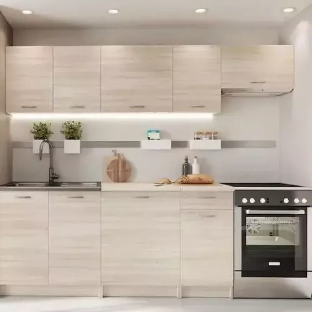 Meble Kuchenne>Stolkar Meble kuchenne MELA dąb sonoma